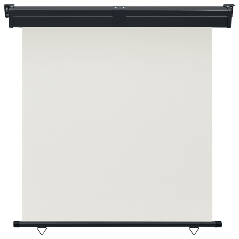 Balkon-Seitenmarkise 165x250 cm Creme