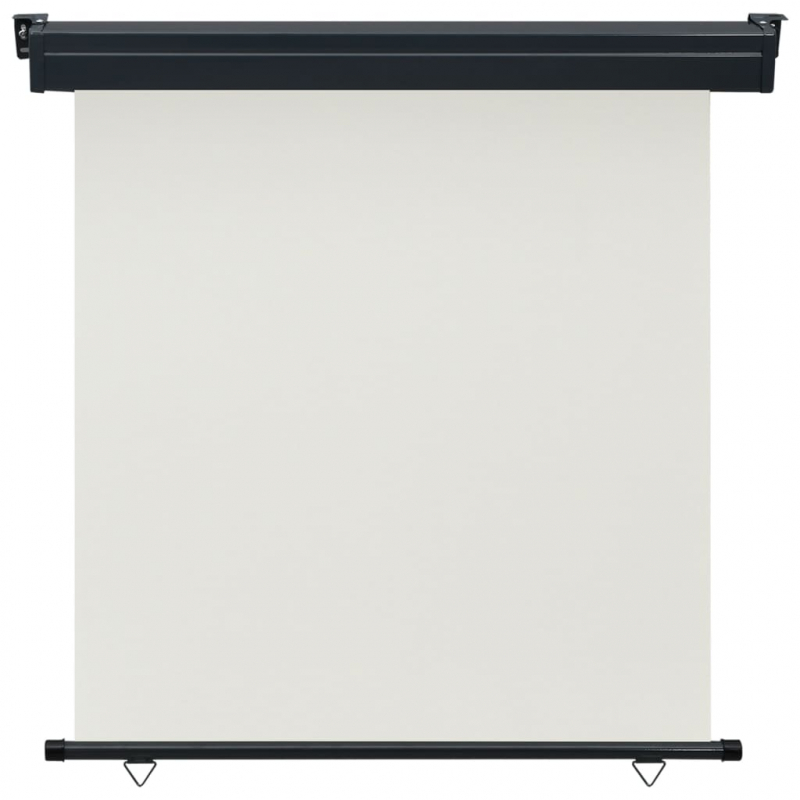 Balkon-Seitenmarkise 175x250 cm Creme