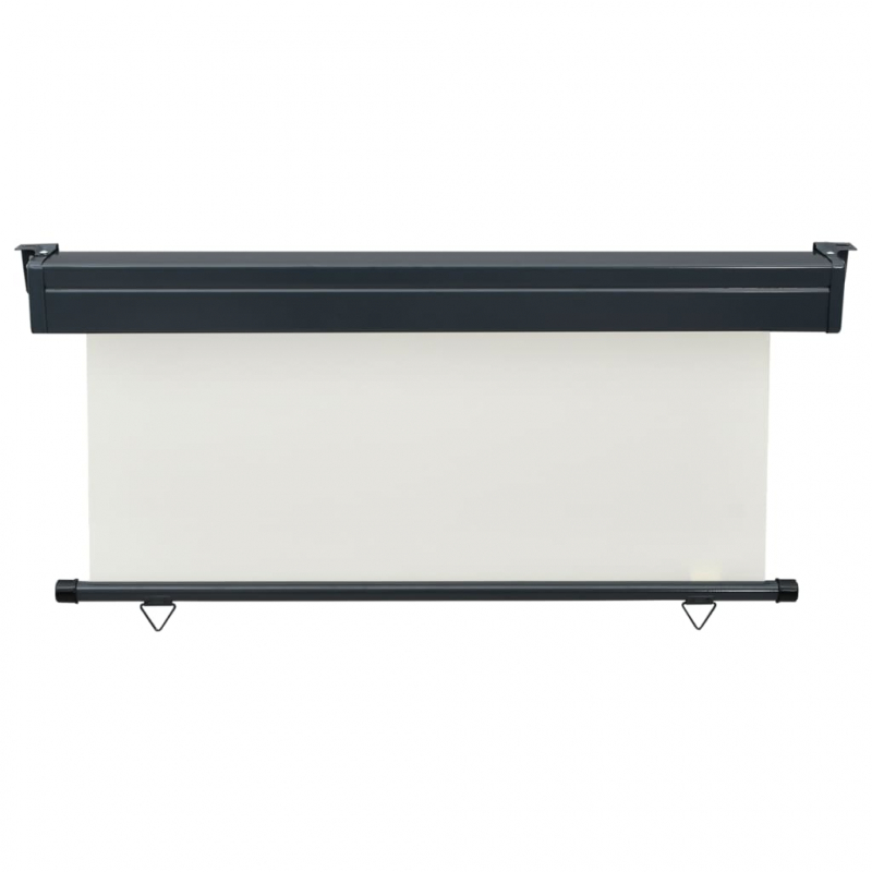 Balkon-Seitenmarkise 175x250 cm Creme