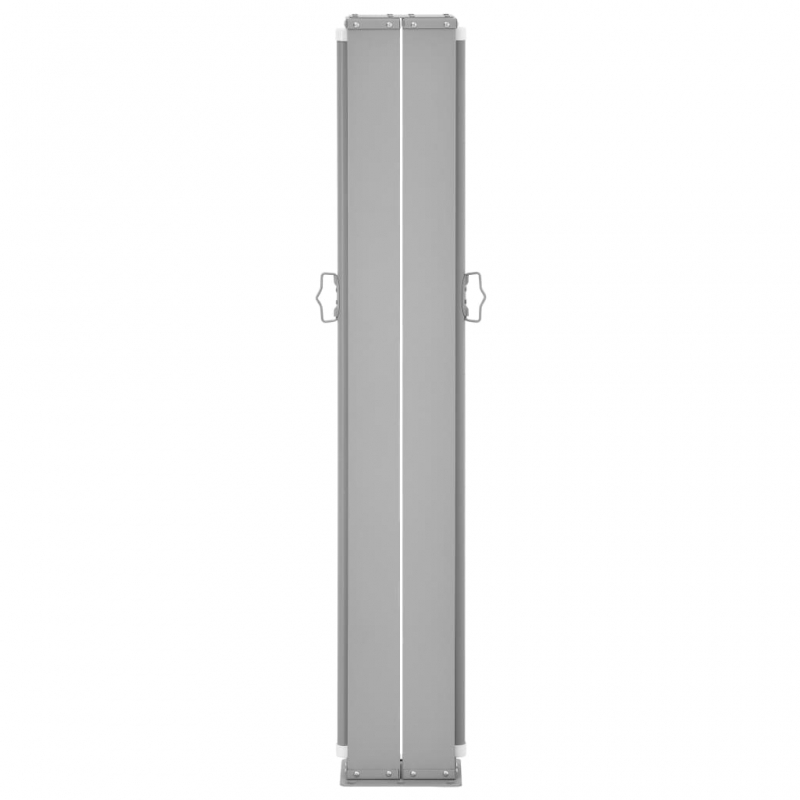 Ausziehbare Seitenmarkise Cremeweiß 100 x 600 cm