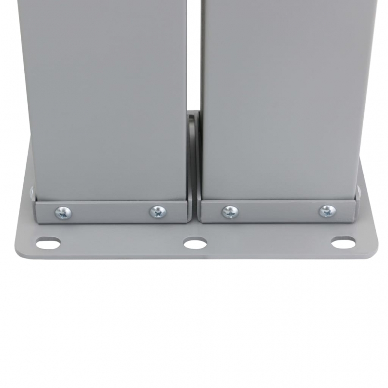 Ausziehbare Seitenmarkise Blau 100 x 600 cm