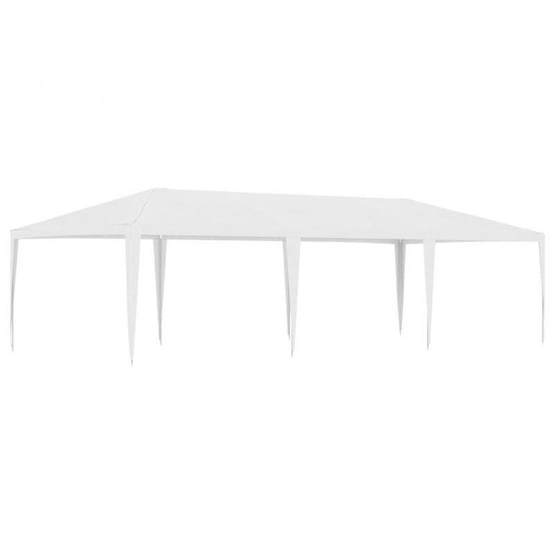 Partyzelt 4 x 9 m Weiß