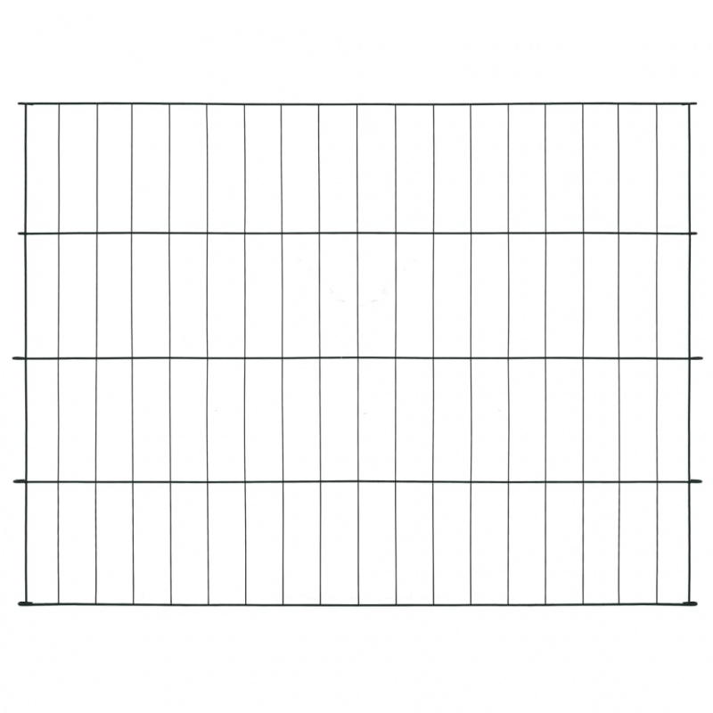 Gartenzaun Set 115x79 cm Grün