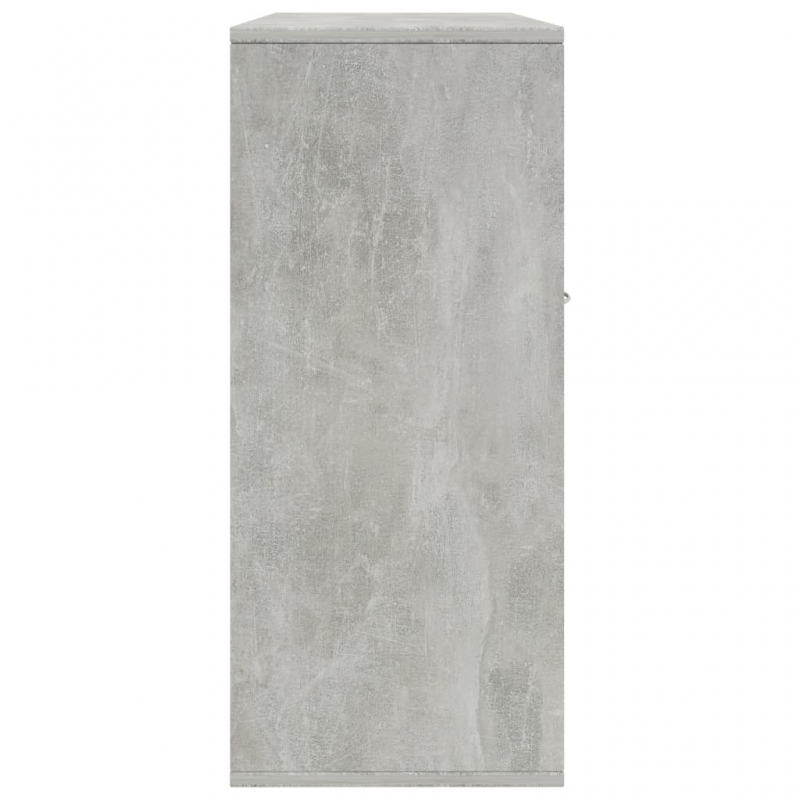 Sideboard Betongrau 88x30x70 cm Holzwerkstoff