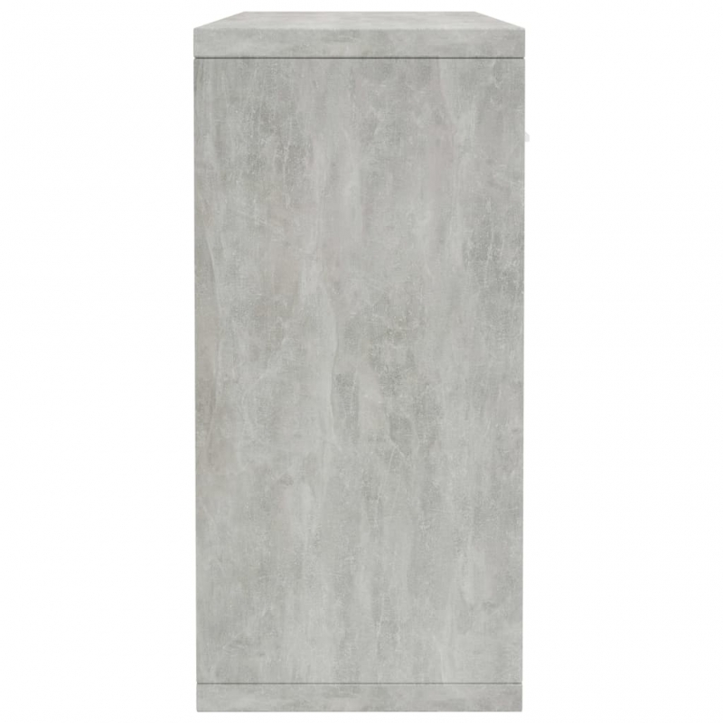 Sideboard Betongrau 88x30x65 cm Holzwerkstoff