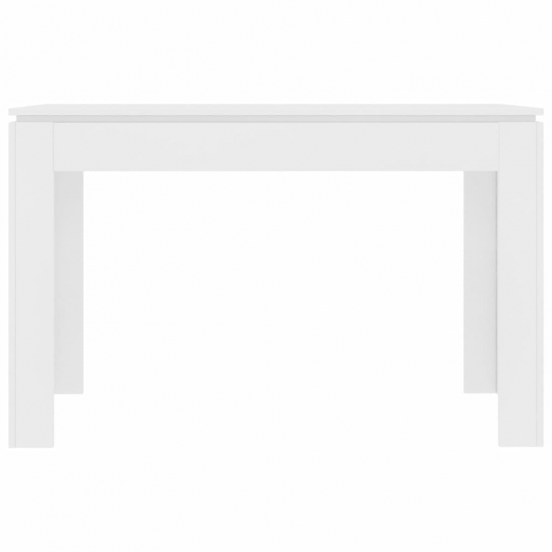 Esstisch Weiß 120x60x76 cm Holzwerkstoff