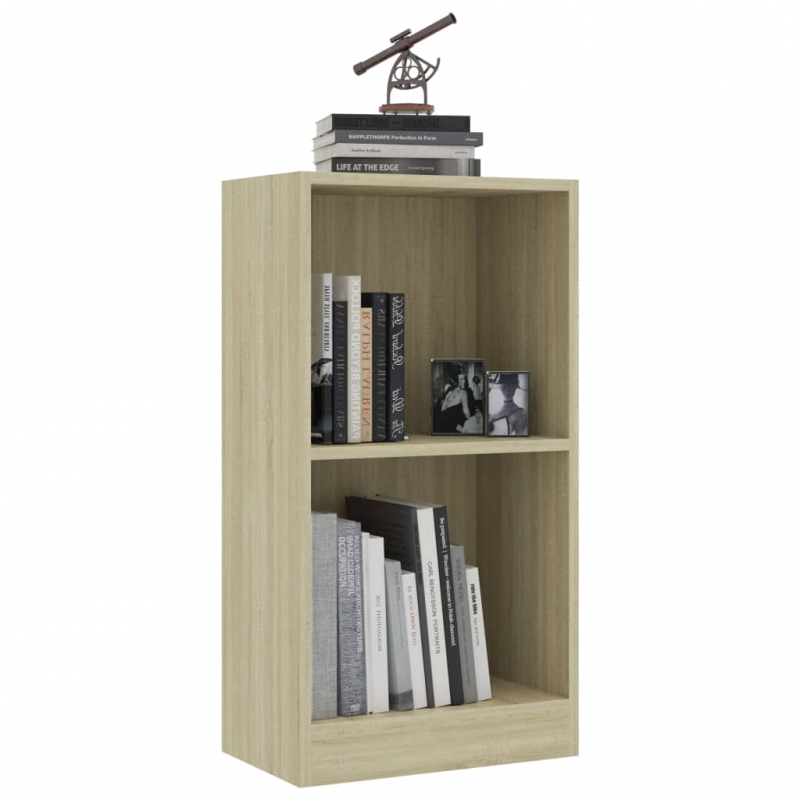 Bücherregal Sonoma-Eiche 40x24x75 cm Holzwerkstoff