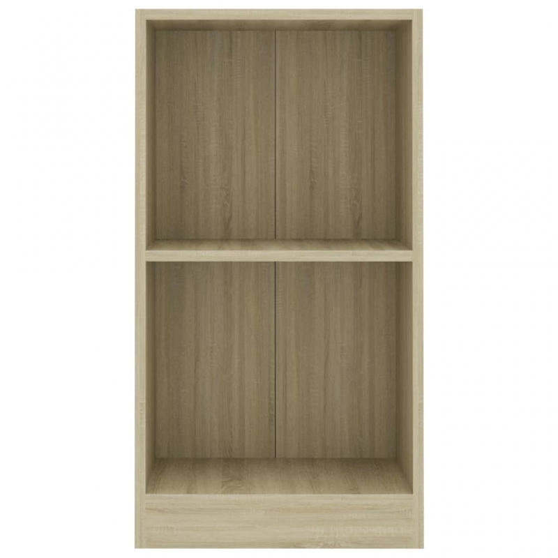 Bücherregal Sonoma-Eiche 40x24x75 cm Holzwerkstoff