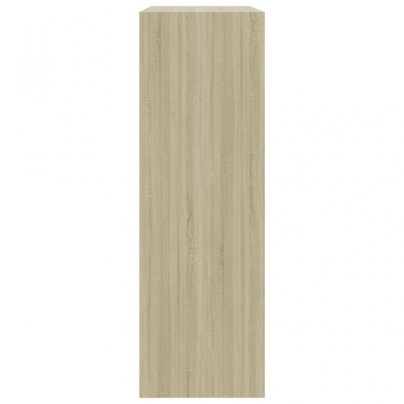 Bücherregal Sonoma-Eiche 60x24x76 cm Holzwerkstoff