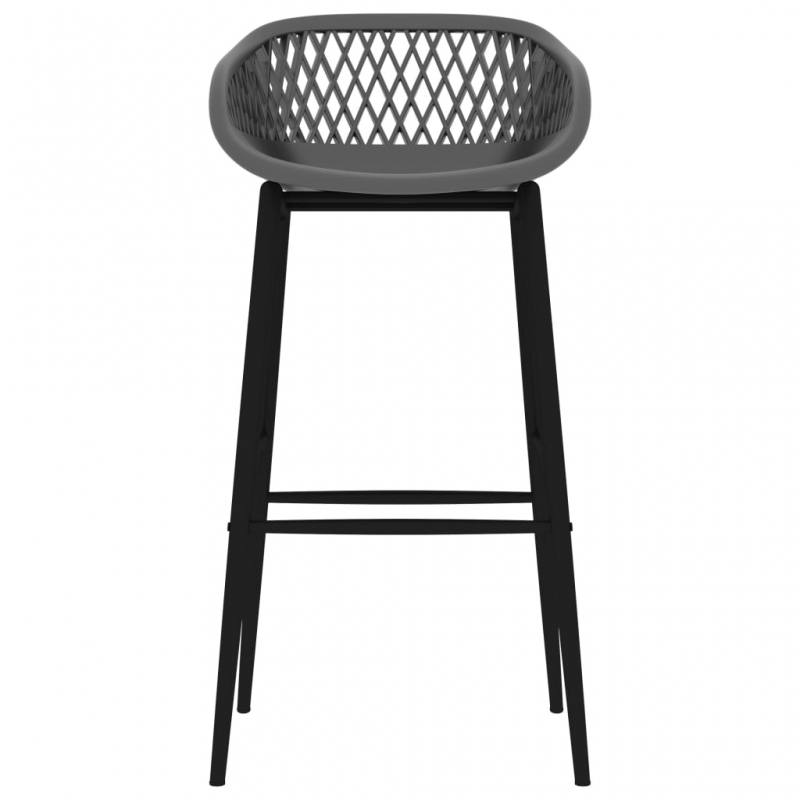 Barhocker 4 Stk. Grau