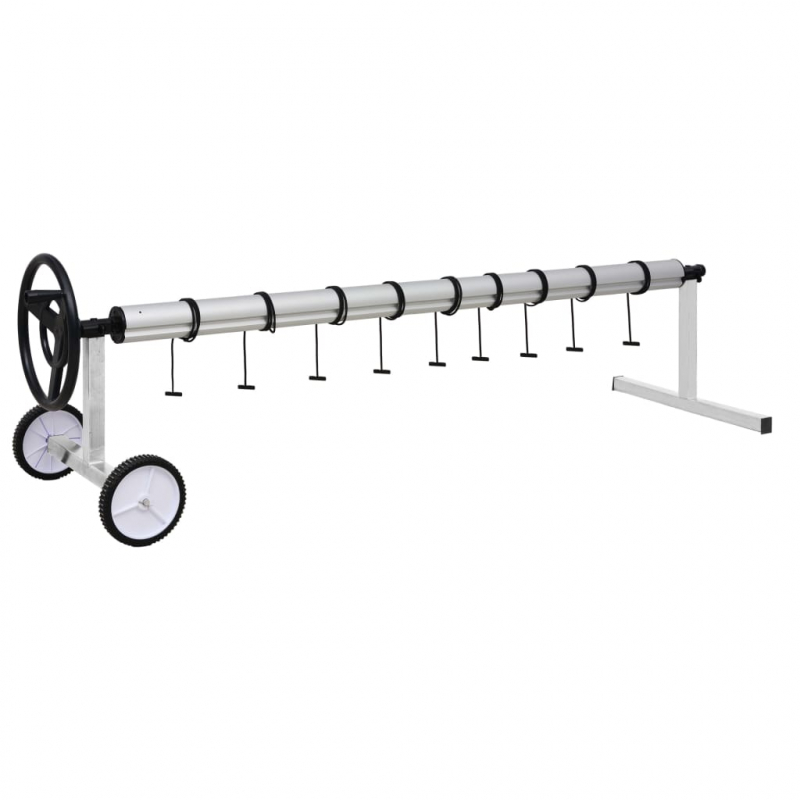 Aufrollvorrichtung für Poolplane Edelstahlbasis