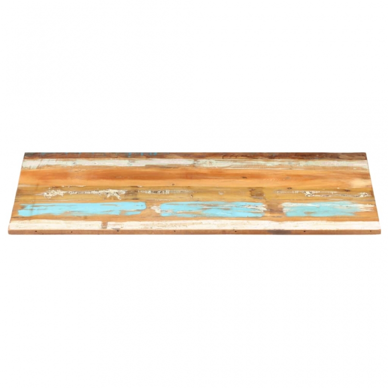 Tischplatte Rechteckig 60x100 cm 15-16 mm Altholz Massiv