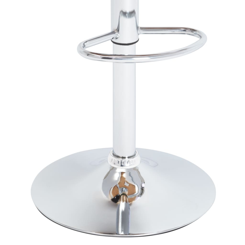 Barhocker Schwarz Kunstleder