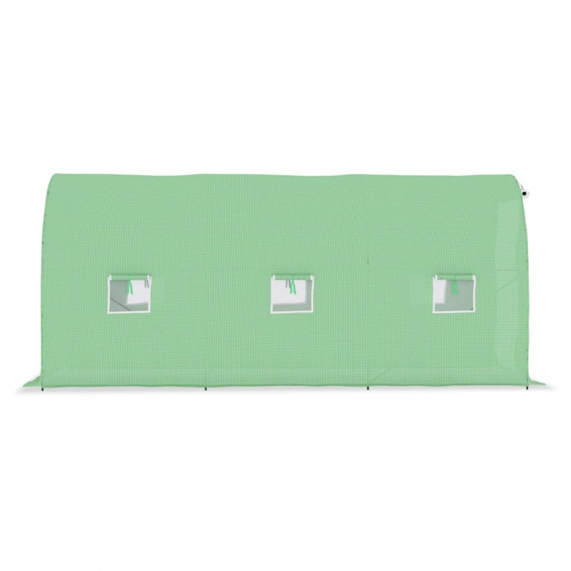 Gewächshaus 9 m² 4,5x2x2 m