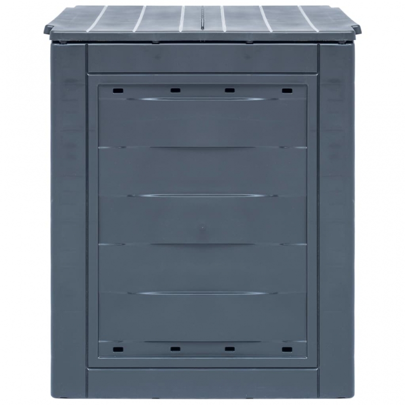 Gartenkomposter 3 Stk. Grau 60 x 60 x 73 cm 780 L