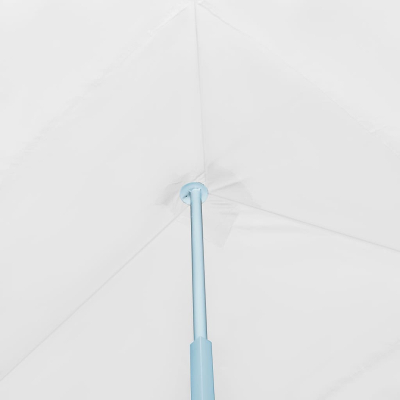 Pop-Up Partyzelt Faltbar mit 5 Seitenwänden 3x9 m Weiß