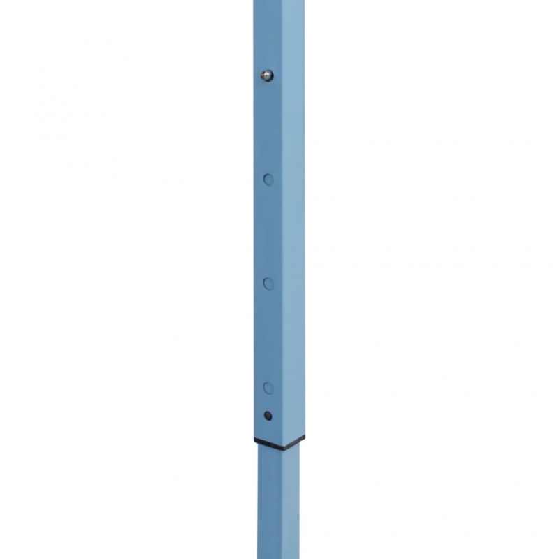Profi-Partyzelt Faltbar 3×4 m Stahl Blau
