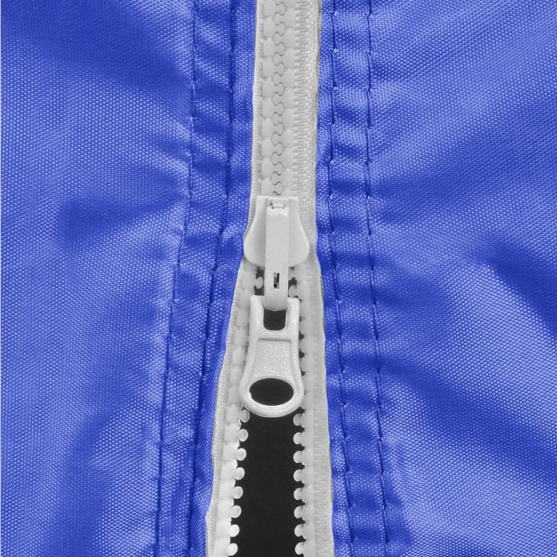 Profi-Partyzelt Faltbar mit 4 Seitenwänden 3×4m Stahl Blau