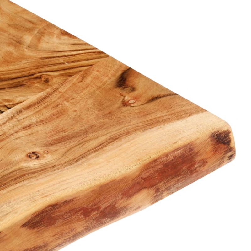Badezimmer-Waschtischplatte Massivholz Akazie 58x52x2,5 cm