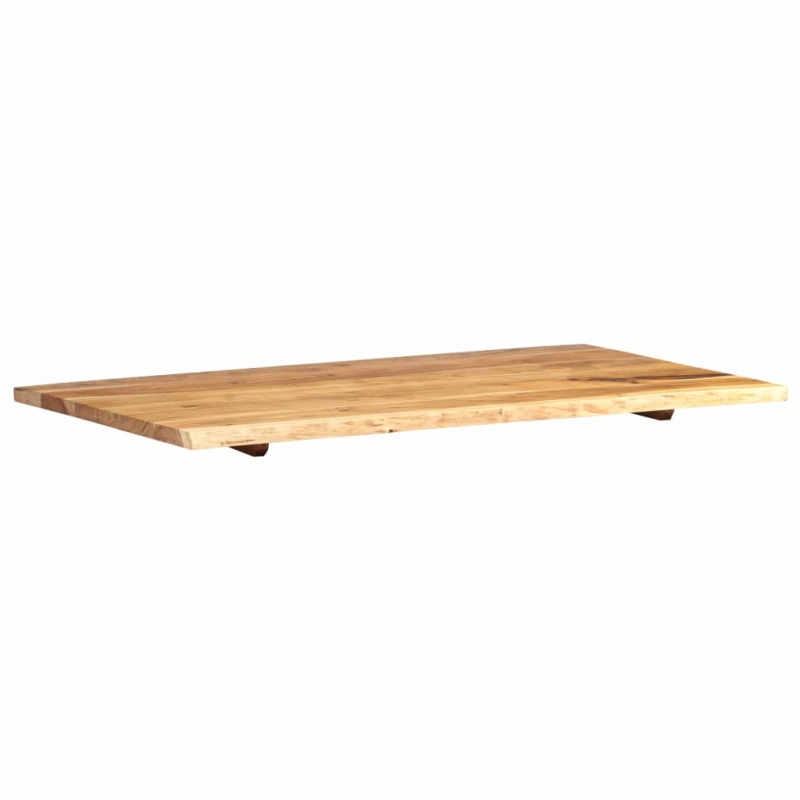 Badezimmer-Waschtischplatte Massivholz Akazie 100x52x2,5 cm