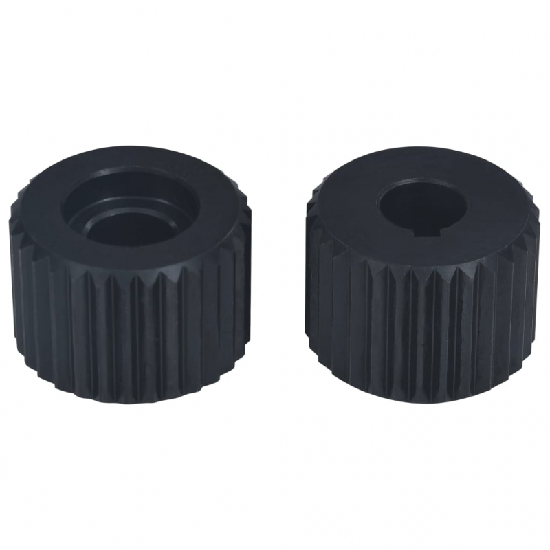 Flanschmuttern für Rohr-Sickenmaschine 12 Stk. Stahl