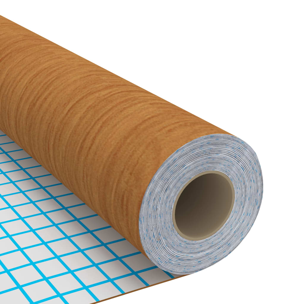 Selbstklebende Möbelfolie Helle Eiche 500 x 90 cm PVC