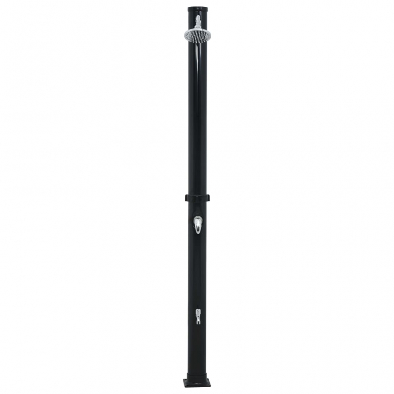 Solardusche Schwarz 220 cm 20 L