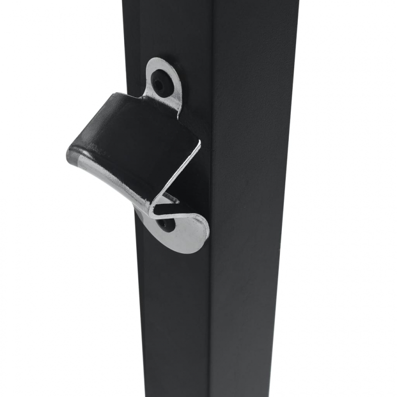 BBQ-Pavillon 240x150x255 cm Anthrazit Stahl