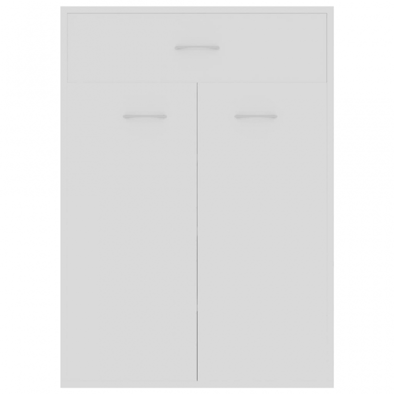 Schuhschrank Weiß 60×35×84 cm Holzwerkstoff