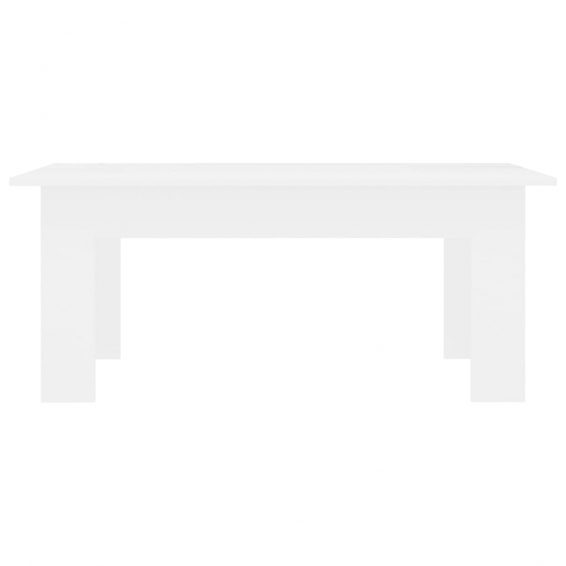 Couchtisch Weiß 100x60x42 cm Holzwerkstoff