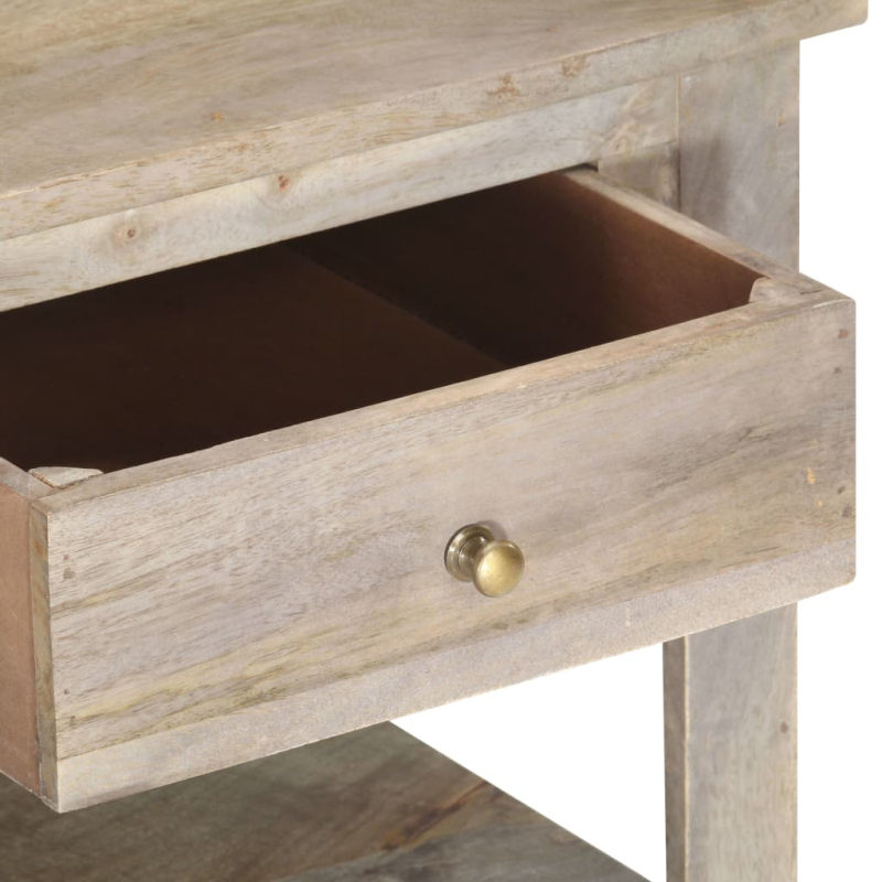 Couchtisch 82x52x47 cm Massivholz Mango