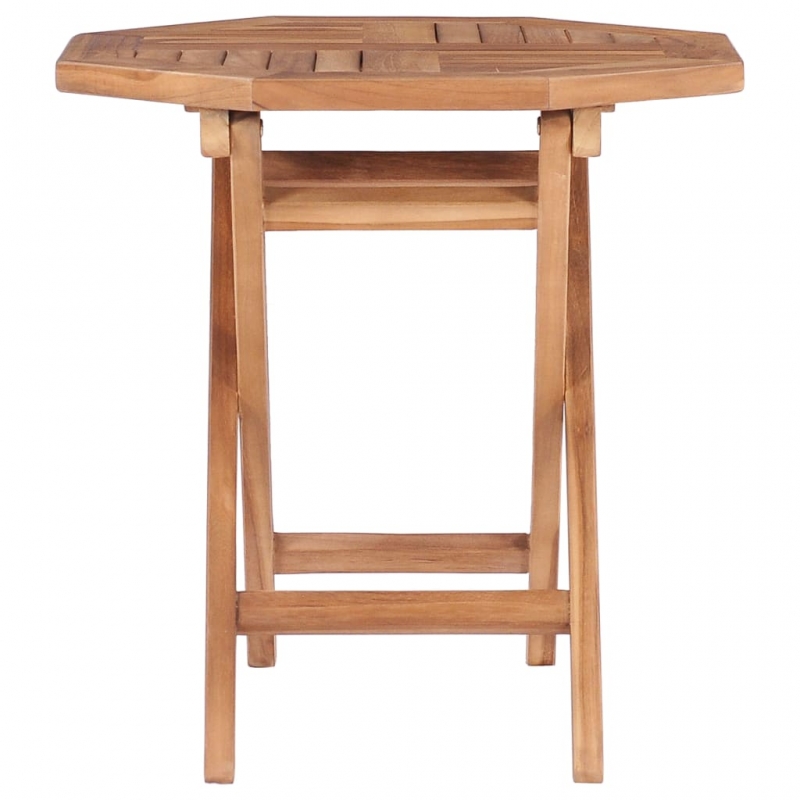 Gartentisch Klappbar 45x45x45 cm Massivholz Teak