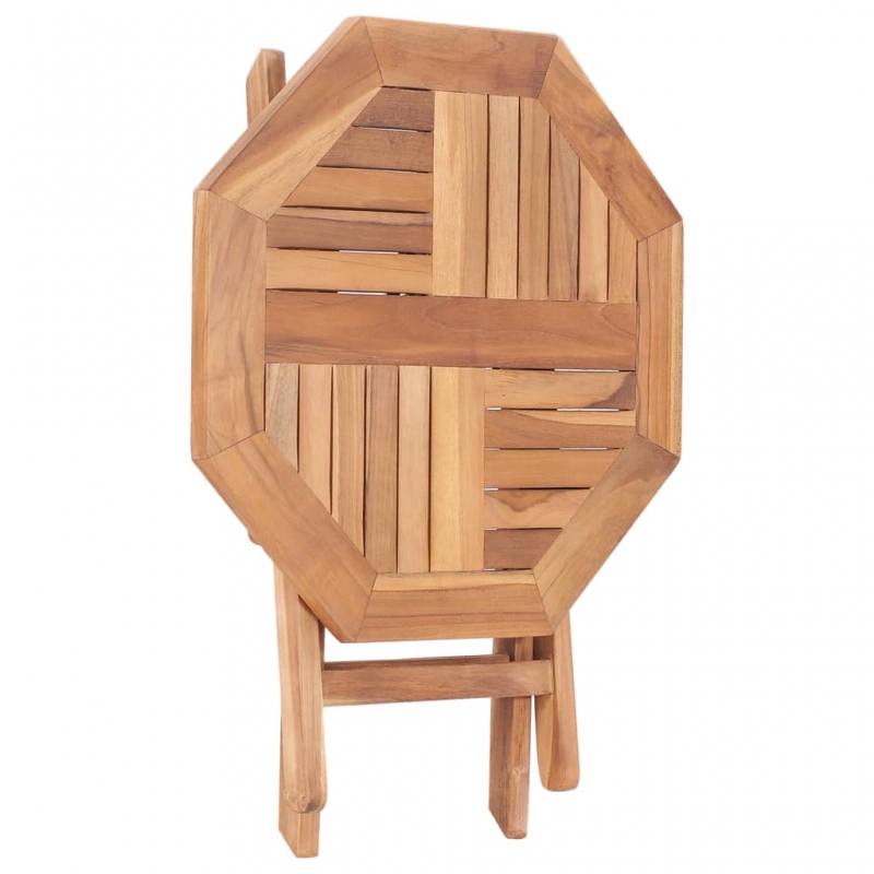 Gartentisch Klappbar 45x45x45 cm Massivholz Teak