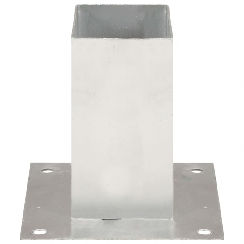 Pfostenanker 4 Stk. Verzinktes Metall 71 mm