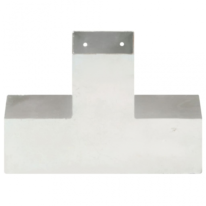 Pfostenverbinder 4 Stk. X-Form Verzinktes Metall 91 x 91 mm