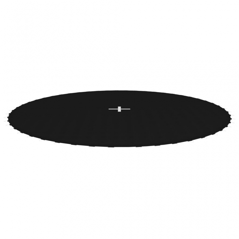 Sprungtuch Schwarz für 3,05 m Runde Trampoline