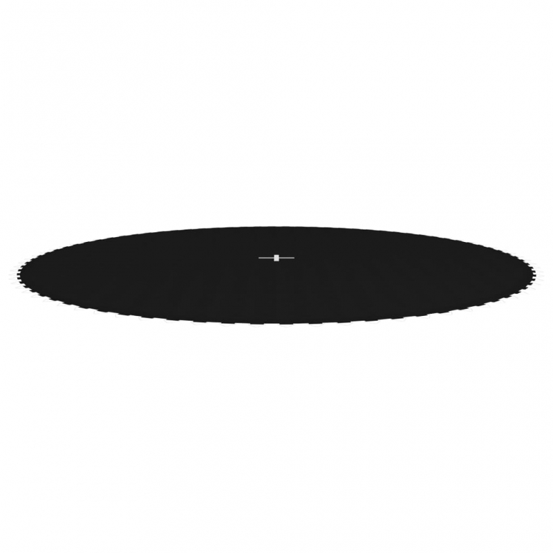 Sprungtuch Schwarz für 4,27 m Runde Trampoline