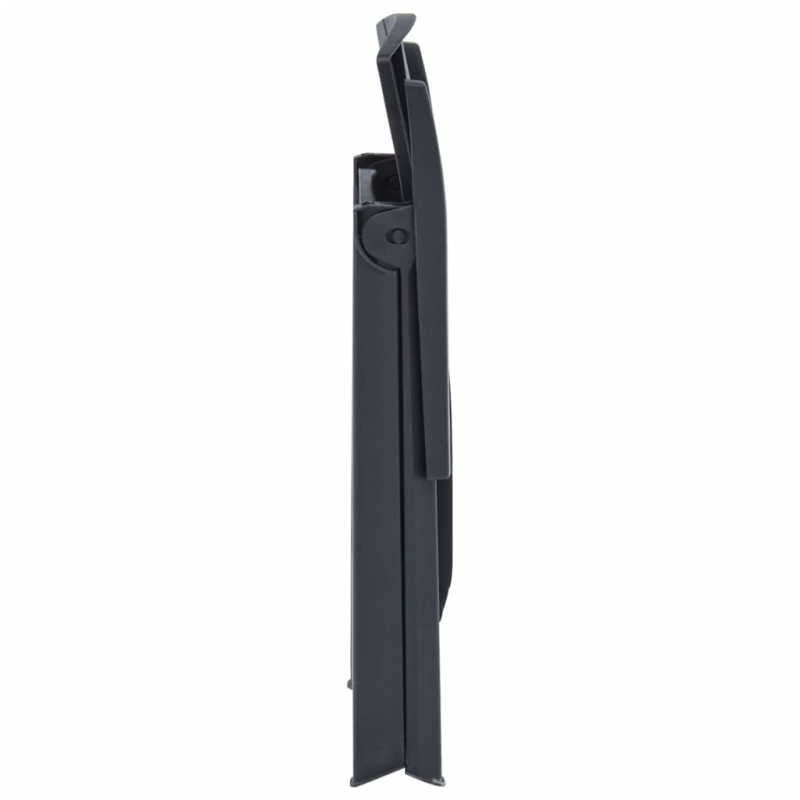 Verstellbare Gartenstühle 2 Stk. Kunststoff Anthrazit