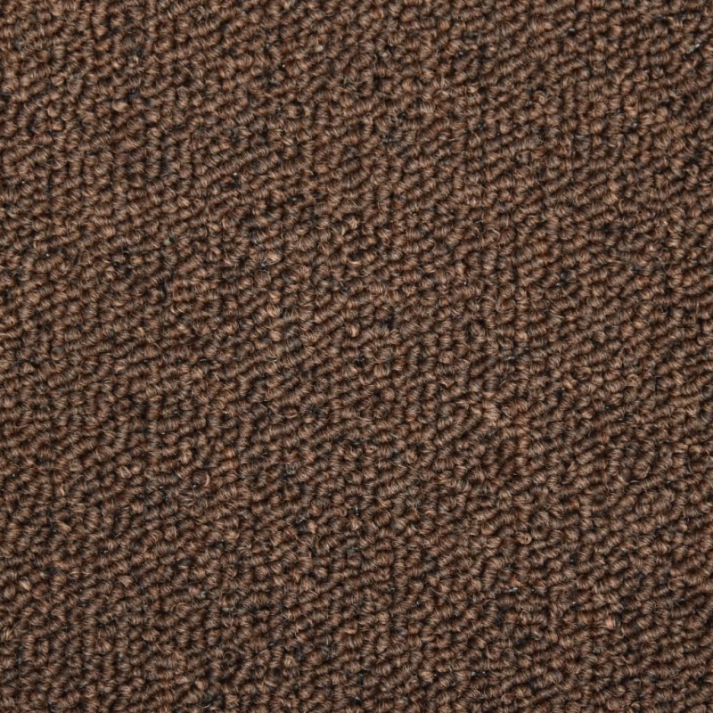 Teppich-Treppenstufen 15 Stk. 65x21x4 cm Braun