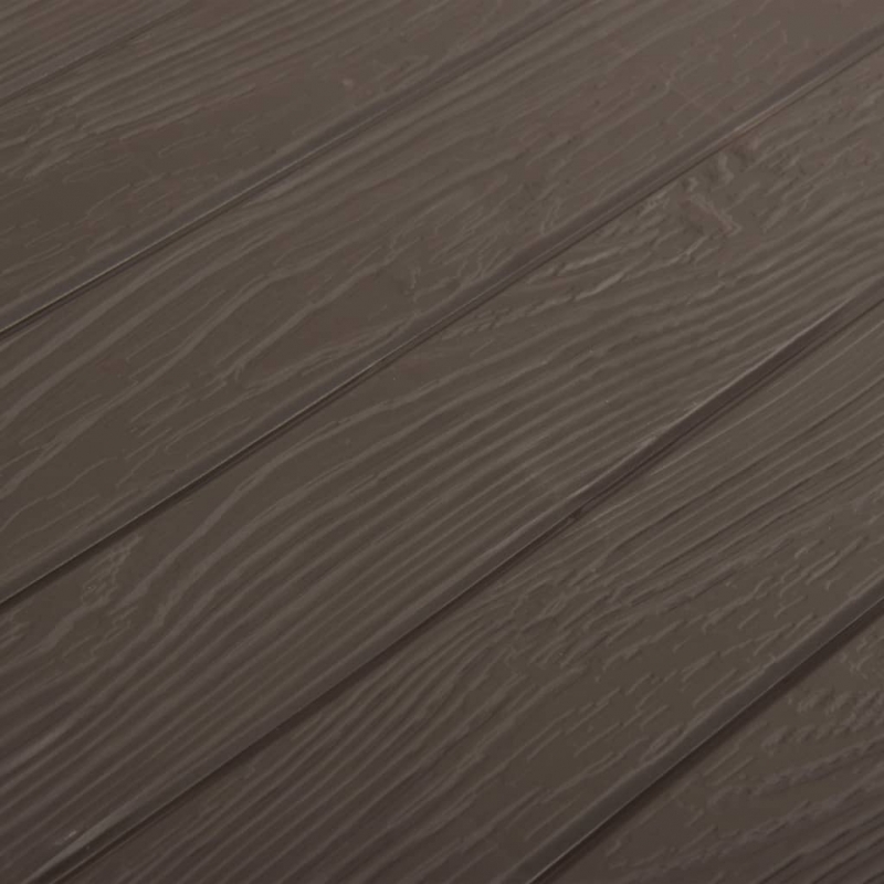 Gartentruhe Braun 116x44x55 cm