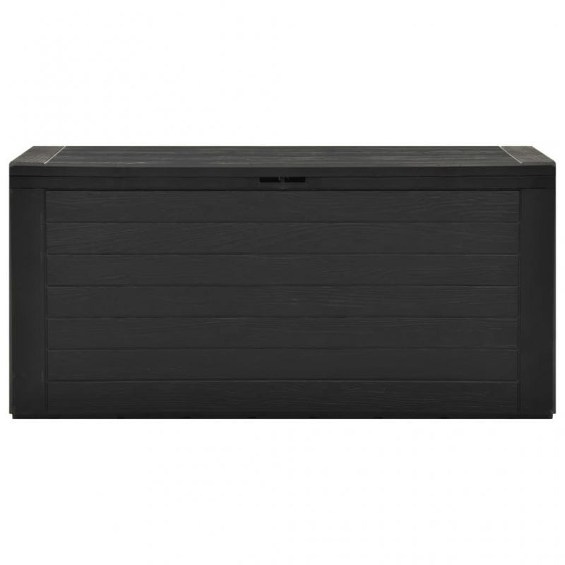 Gartenbox Anthrazit 116x44x55 cm