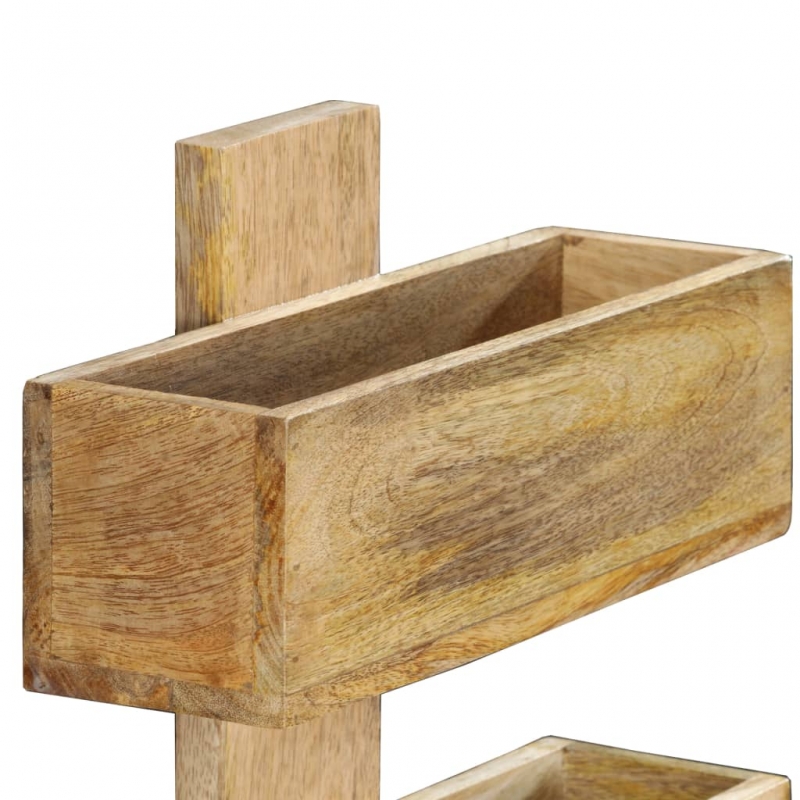 Wand-Zeitschriftenständer 30 x 11 x 72 cm Massivholz Mango
