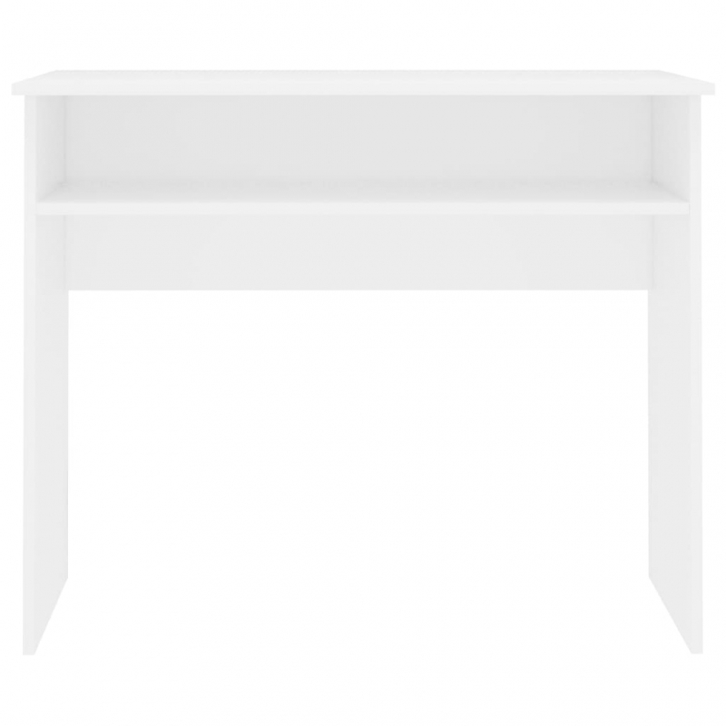 Schreibtisch Weiß 90x50x74 cm Holzwerkstoff