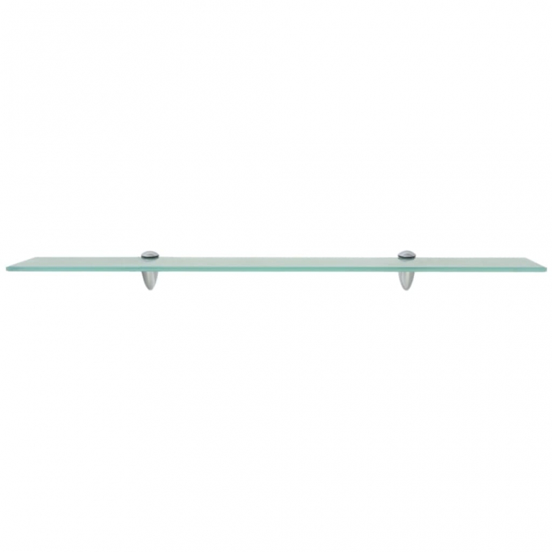 Schweberegale 2 Stk. Glas 80x10 cm 8 mm