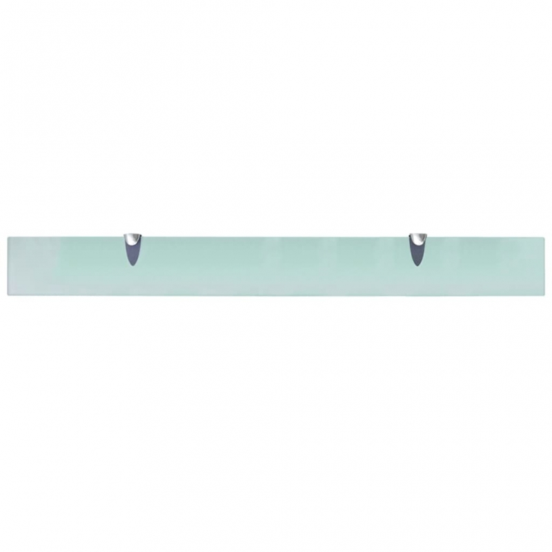 Schwebende Regale 2 Stk. Glas 90x10 cm 8 mm