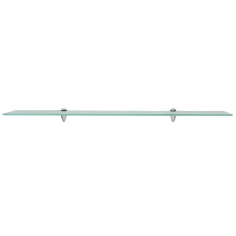 Schwebende Regale 2 Stk. Glas 100x20 cm 8 mm