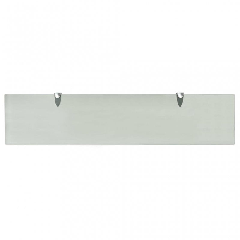 Schweberegale 2 Stk. Glas 90x20 cm 8 mm