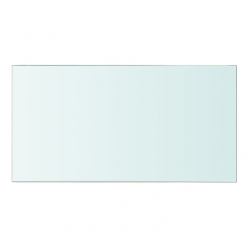 Regalböden 2 Stk. Glas Transparent 30x12 cm