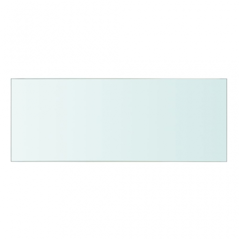 Regalböden 2 Stk. Glas Transparent 40x15 cm