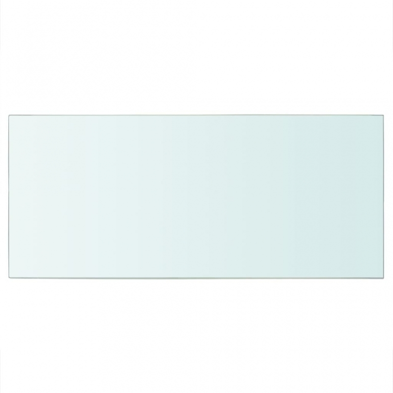 Regalböden 2 Stk. Glas Transparent 50x25 cm